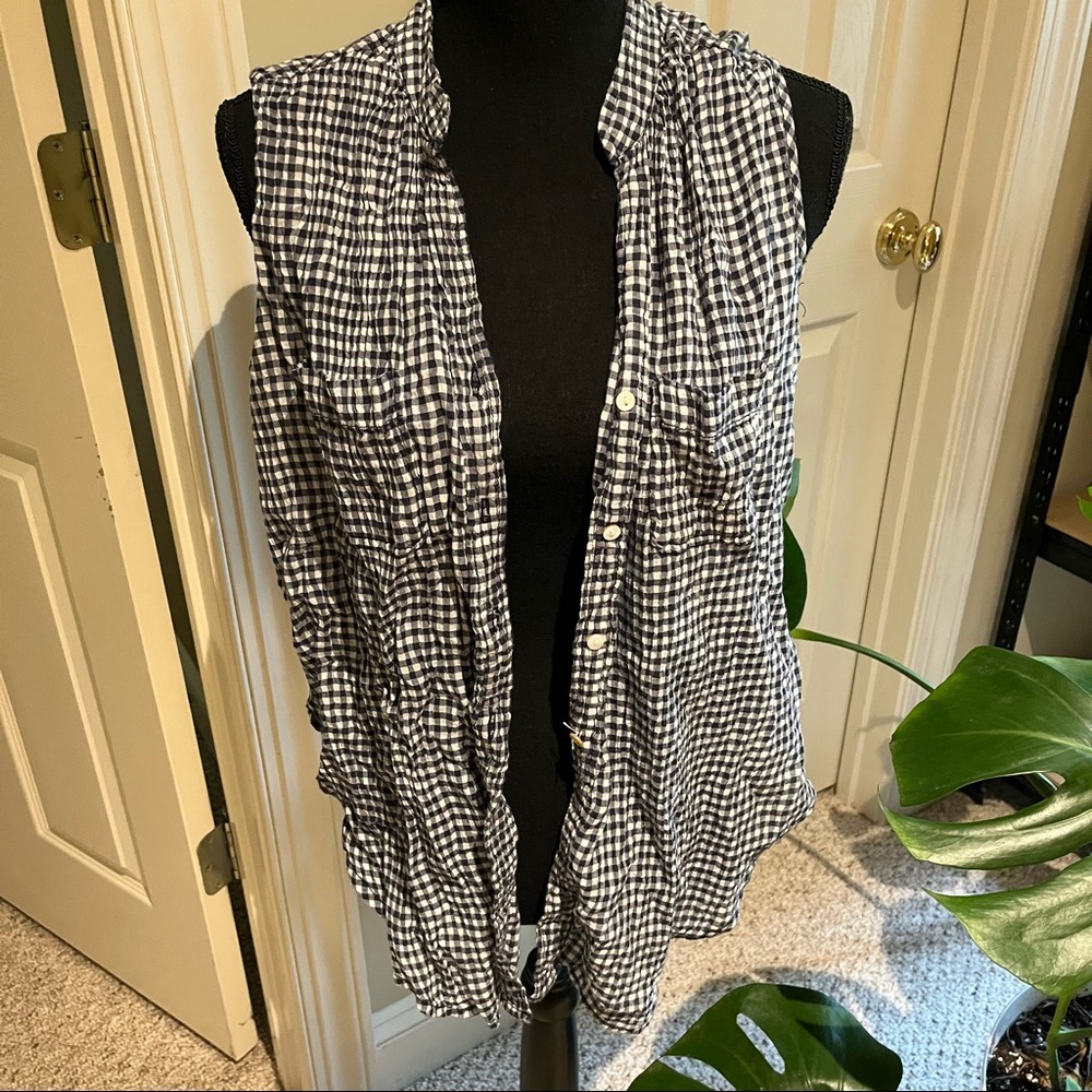 Gingham Blouse